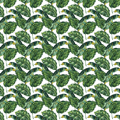 Rolgordijn voor het raam Exotische bladeren