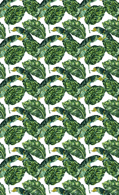 Rolgordijn voor het raam Exotische bladeren