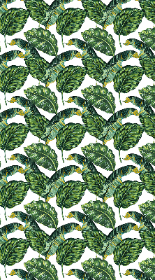 Rolgordijn voor het raam Exotische bladeren