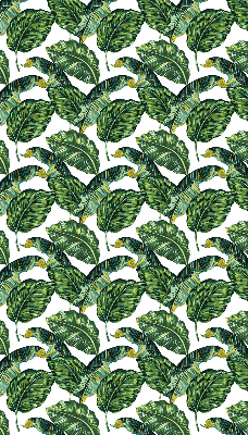 Rolgordijn voor het raam Exotische bladeren