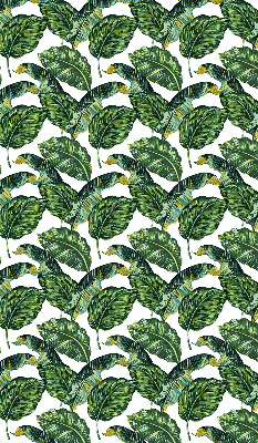 Rolgordijn voor het raam Exotische bladeren