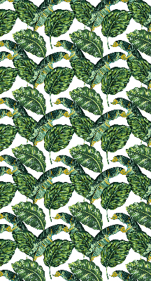 Rolgordijn voor het raam Exotische bladeren