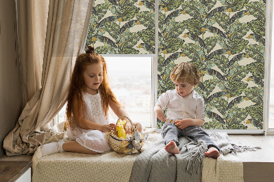 Rolgordijn verduisterend Bladeren