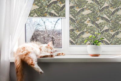 Rolgordijn verduisterend Bladeren