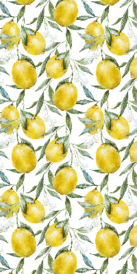 Rolgordijn voor het raam Citroenen