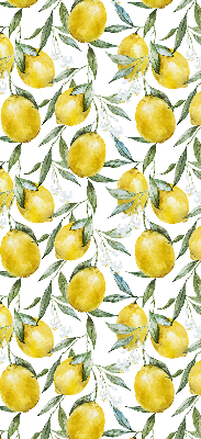 Rolgordijn voor het raam Citroenen