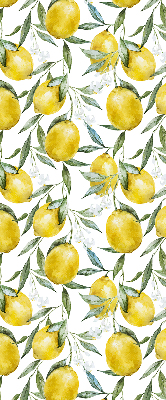 Rolgordijn voor het raam Citroenen