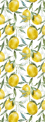 Rolgordijn voor het raam Citroenen