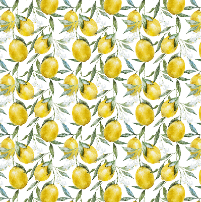 Rolgordijn voor het raam Citroenen