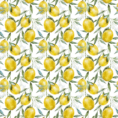 Rolgordijn voor het raam Citroenen