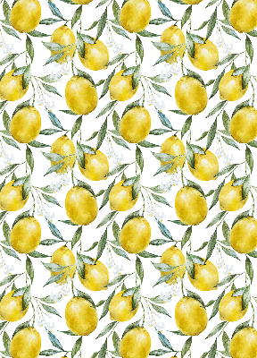 Rolgordijn voor het raam Citroenen