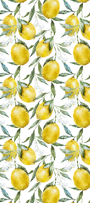 Rolgordijn voor het raam Citroenen