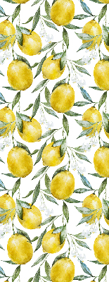 Rolgordijn voor het raam Citroenen