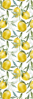 Rolgordijn voor het raam Citroenen