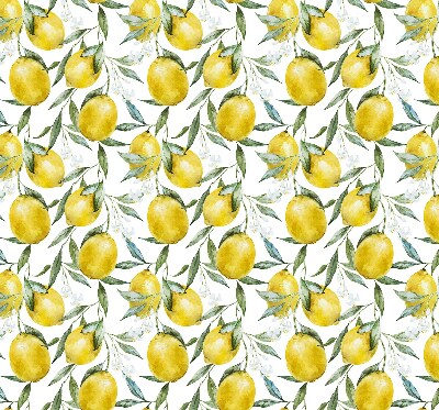 Rolgordijn voor het raam Citroenen