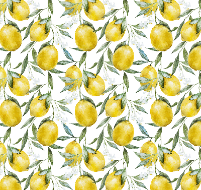 Rolgordijn voor het raam Citroenen