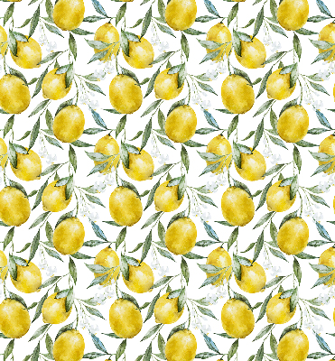 Rolgordijn voor het raam Citroenen