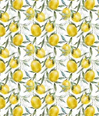 Rolgordijn voor het raam Citroenen