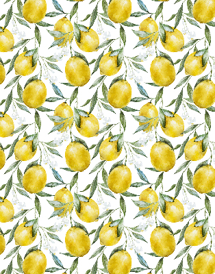 Rolgordijn voor het raam Citroenen