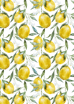 Rolgordijn voor het raam Citroenen