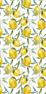 Rolgordijn voor het raam Citroenen