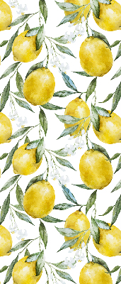 Rolgordijn voor het raam Citroenen