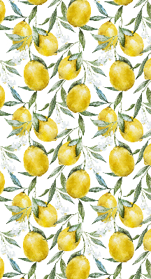 Rolgordijn voor het raam Citroenen