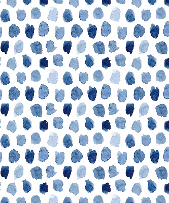 Rolgordijn verduisterend Blauw geschilderde vlekken