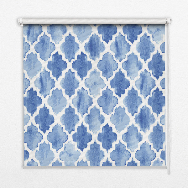 Rolgordijn voor het raam Geschilderd patroon