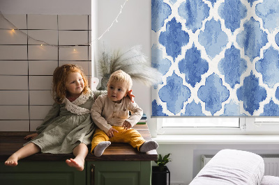 Rolgordijn voor het raam Geschilderd patroon