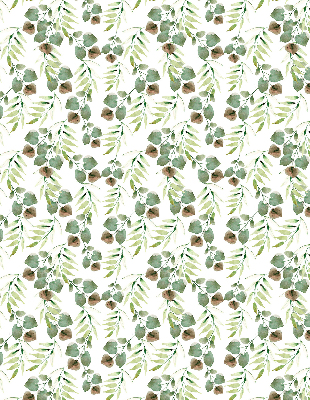 Rolgordijn verduisterend Groene bladeren