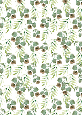 Rolgordijn verduisterend Groene bladeren