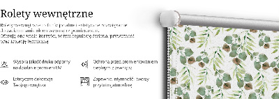 Rolgordijn verduisterend Groene bladeren