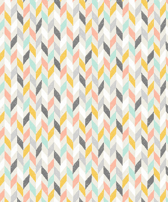 Rolgordijn voor het raam Kleurrijke visgraat