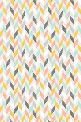 Rolgordijn voor het raam Kleurrijke visgraat