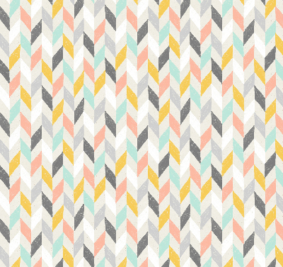 Rolgordijn voor het raam Kleurrijke visgraat