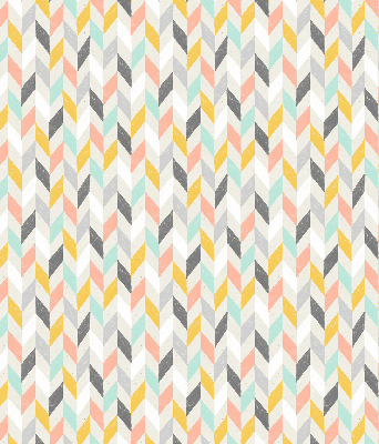 Rolgordijn voor het raam Kleurrijke visgraat