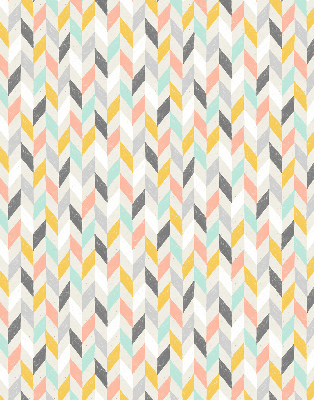 Rolgordijn voor het raam Kleurrijke visgraat