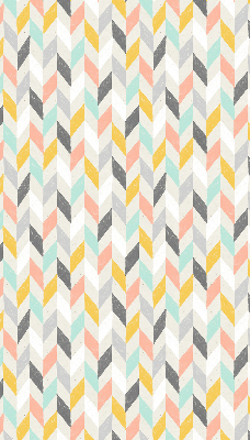 Rolgordijn voor het raam Kleurrijke visgraat