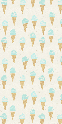 Rolgordijn verduisterend IJs in een hoorntje