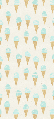 Rolgordijn verduisterend IJs in een hoorntje