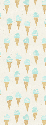 Rolgordijn verduisterend IJs in een hoorntje