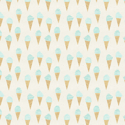 Rolgordijn verduisterend IJs in een hoorntje