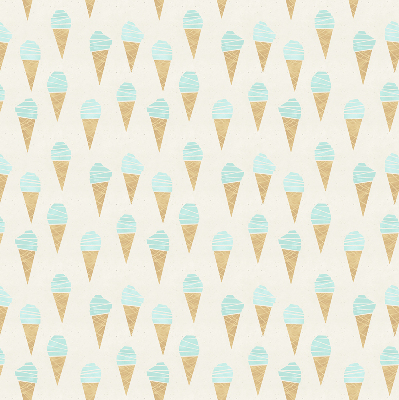 Rolgordijn verduisterend IJs in een hoorntje