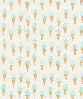 Rolgordijn verduisterend IJs in een hoorntje