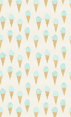 Rolgordijn verduisterend IJs in een hoorntje