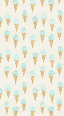 Rolgordijn verduisterend IJs in een hoorntje