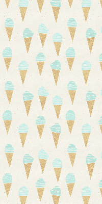 Rolgordijn verduisterend IJs in een hoorntje