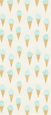 Rolgordijn verduisterend IJs in een hoorntje