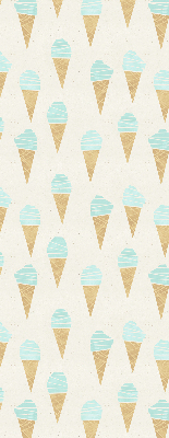 Rolgordijn verduisterend IJs in een hoorntje